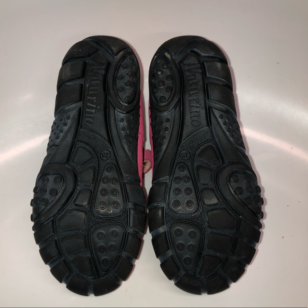 Naturino Martina Velour/Naplak Kids Sandal - Picture 4 of 5